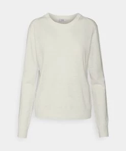 CLOSED CREW LONG SLEEVE Pullover Ivory Femme -Promos CLOSED Magasin eed43c07263643209a85b3d3f26fd007