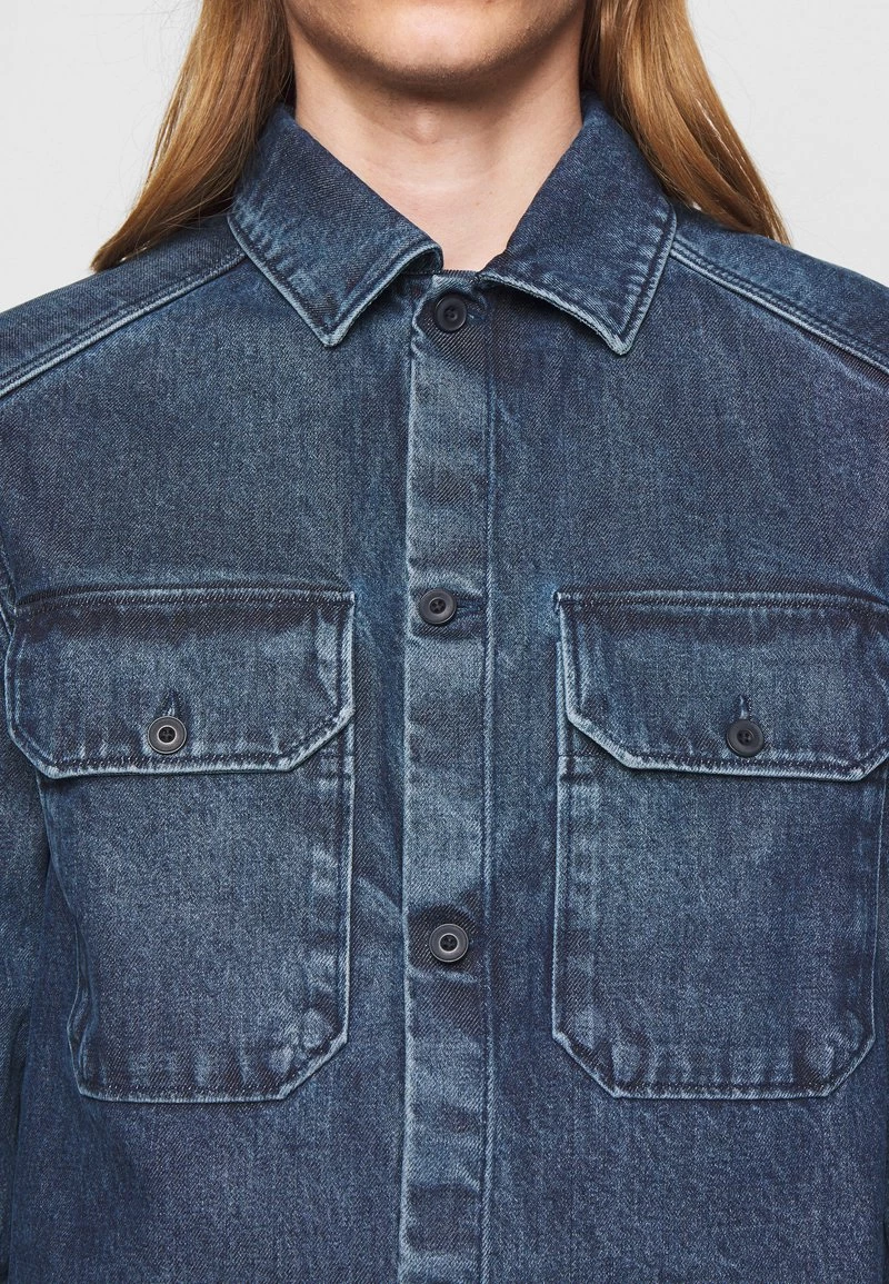 CLOSED ARMY OVER Chemise Mid Blue Homme 12 CLOSED ARMY OVER Chemise Mid Blue Homme – Image 10