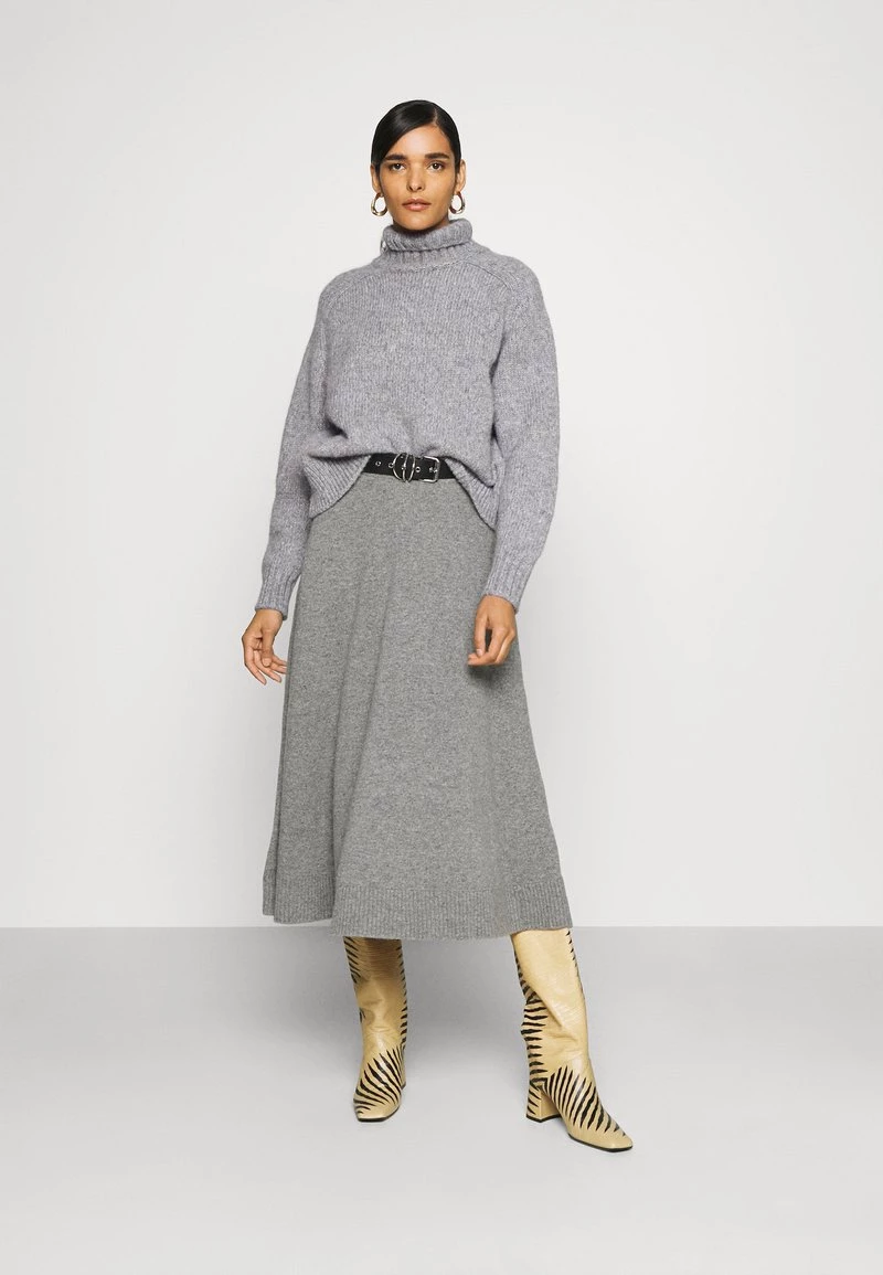 CLOSED Femme WOMEN Pullover Grey Heather Melange 4 CLOSED Femme WOMEN Pullover Grey Heather Melange – Image 2