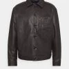 CLOSED Homme WORKER JACKET Veste En Cuir Dark Nickel 2 CLOSED Homme WORKER JACKET Veste En Cuir Dark Nickel -Promos CLOSED Magasin f319dc2dce944f849213f0e8134d3e65