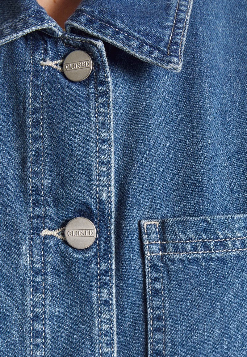 CLOSED Femme TOKYO Veste En Jean Mid Blue 9 CLOSED Femme TOKYO Veste En Jean Mid Blue – Image 7