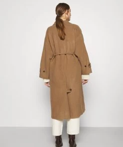 CLOSED NIAMH Manteau Classique Dark Tan Femme 10 CLOSED NIAMH Manteau Classique Dark Tan Femme -Promos CLOSED Magasin f4809abfd34948bb93d3bc67c6ef13fe