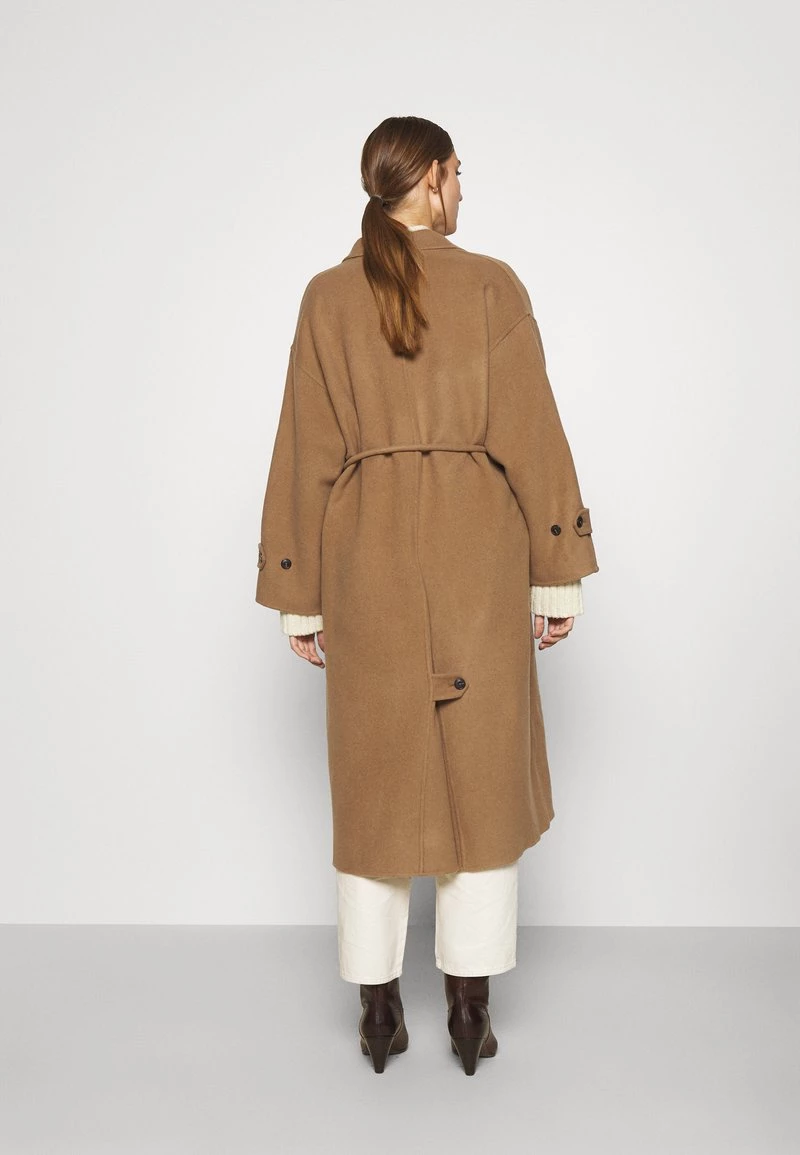 CLOSED NIAMH Manteau Classique Dark Tan Femme 5 CLOSED NIAMH Manteau Classique Dark Tan Femme – Image 3