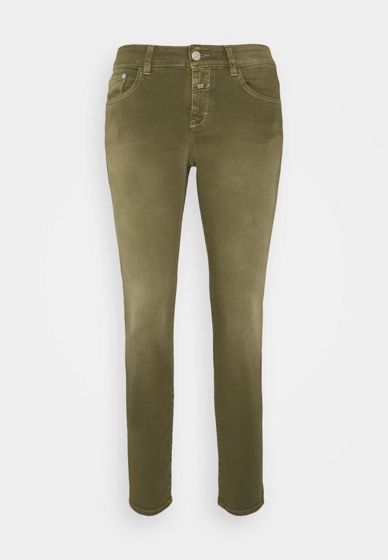 CLOSED Femme BAKER Jean Slim Green Umber 7 CLOSED Femme BAKER Jean Slim Green Umber – Image 5
