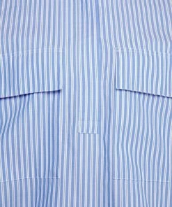 CLOSED HALF PLACKET Blouse Placid Blue Femme 7 CLOSED HALF PLACKET Blouse Placid Blue Femme -Promos CLOSED Magasin f78338a1b02d48989f1501ca84361c54