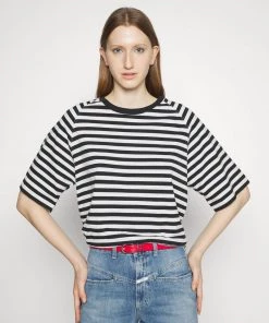 CLOSED STRIPED RAGLAN T Shirt Imprimé Black Femme 11 CLOSED STRIPED RAGLAN T Shirt Imprimé Black Femme -Promos CLOSED Magasin f79e7b03eaed4a12951651ebf6584503