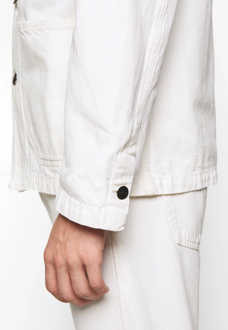 CLOSED WORKER JACKET Veste En Jean Ivory Homme 6 CLOSED WORKER JACKET Veste En Jean Ivory Homme – Image 4