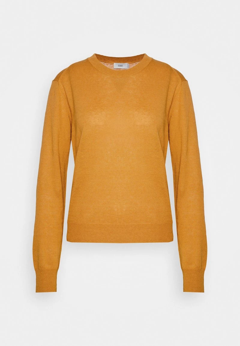 CLOSED Femme CREW LONG SLEEVE Pullover Gold Earth 7 CLOSED Femme CREW LONG SLEEVE Pullover Gold Earth – Image 5