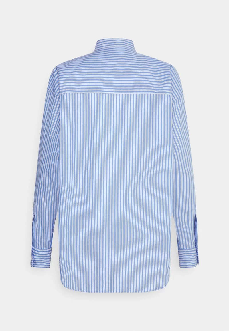 CLOSED HALF PLACKET Blouse Placid Blue Femme 4 CLOSED HALF PLACKET Blouse Placid Blue Femme – Image 2