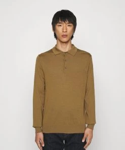 CLOSED LONG SLEEVE POLO Pullover American Elm Homme