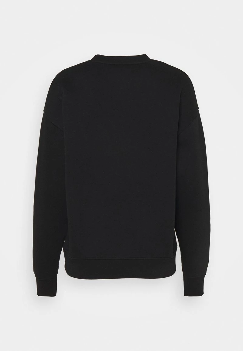 CLOSED Femme CREW NECK WITH TONAL LOGO Sweatshirt Black 9 CLOSED Femme CREW NECK WITH TONAL LOGO Sweatshirt Black – Image 7