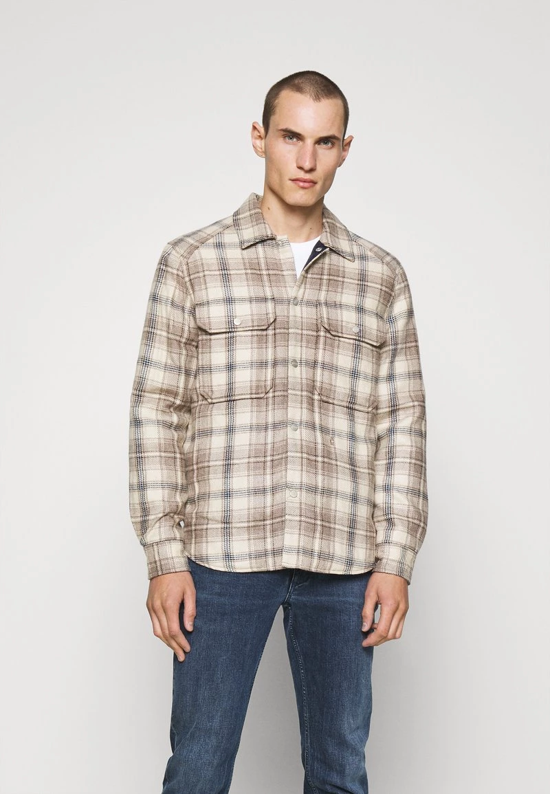 CLOSED ARMY OVER SHIRT Veste Mi Saison Ecru Homme 3 CLOSED ARMY OVER SHIRT Veste Mi Saison Ecru Homme