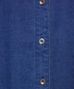 CLOSED GATHERED SHIRT Blouse Dark Blue Femme 7 CLOSED GATHERED SHIRT Blouse Dark Blue Femme -Promos CLOSED Magasin ff4449d44def4e23803236a87949b984