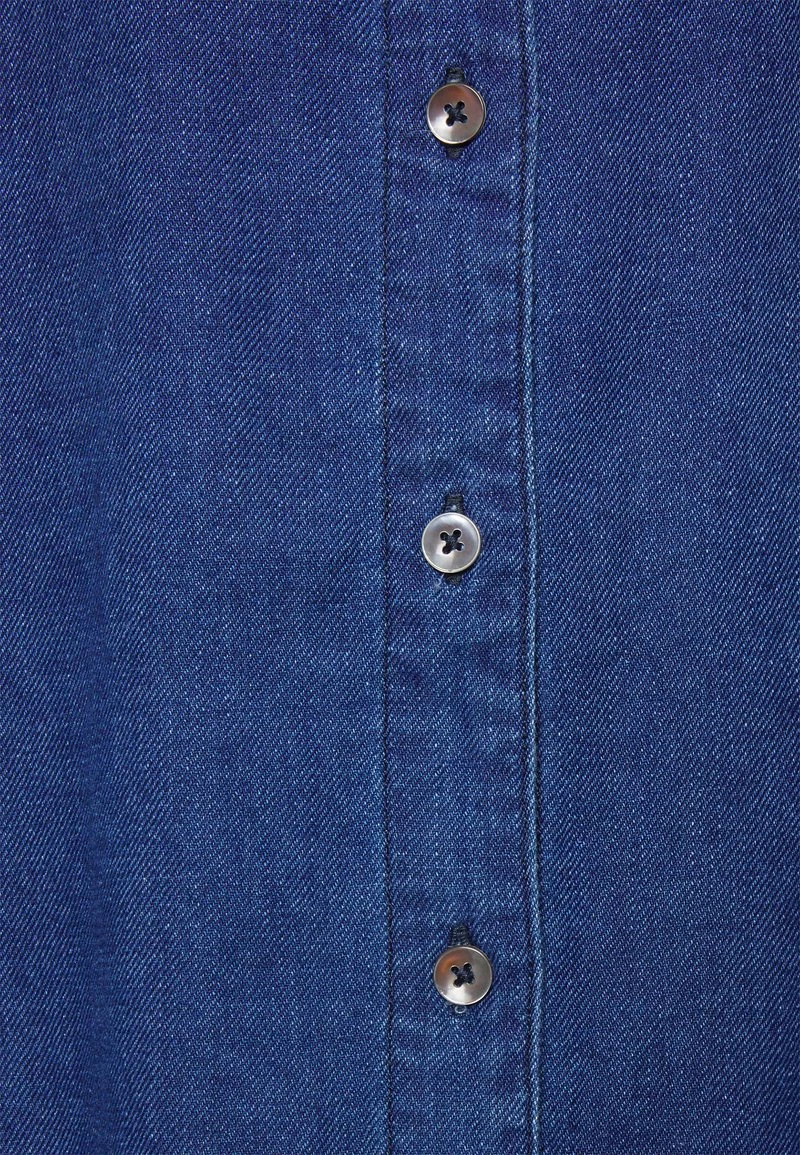 CLOSED GATHERED SHIRT Blouse Dark Blue Femme 5 CLOSED GATHERED SHIRT Blouse Dark Blue Femme – Image 3